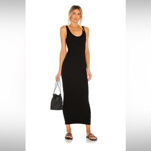 Enza Costa Black Maxi Dress